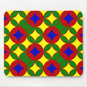 Primaire Circles-02-COMPUTER MOUSEPAD Muismat