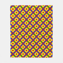 Primaire Circles-07-FLEECE BLANKET M