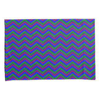 Primaire Colors-Chevron 19-piloot Hoesje set Kussensloop