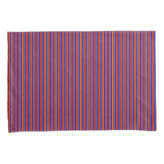 Primaire Colors-Stripes 16-piloot Hoesje set Kussensloop