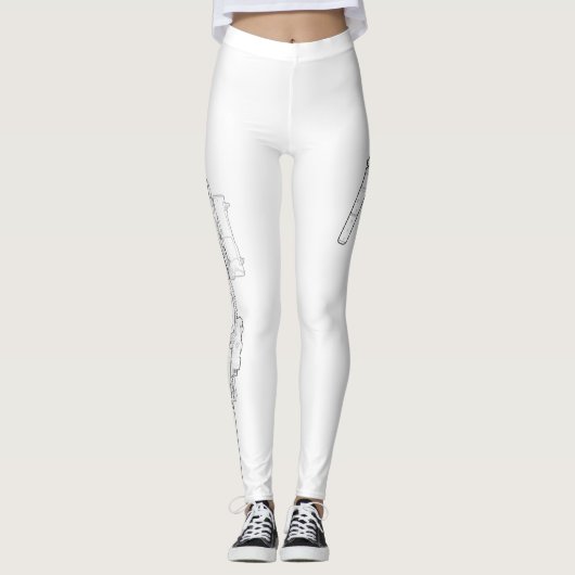 Primaire en secundaire Leggings (Voorkant)