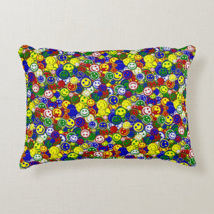 Primaire gezichtskralen-GEEL-ACCENT PILLOW Accent Kussen