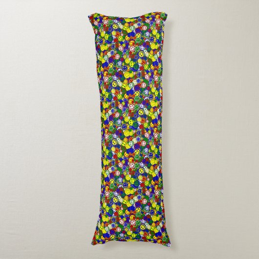 Primaire gezichtskralen, GROENBODY PILLOW Lichaamskussen (Voorkant Verticaal)