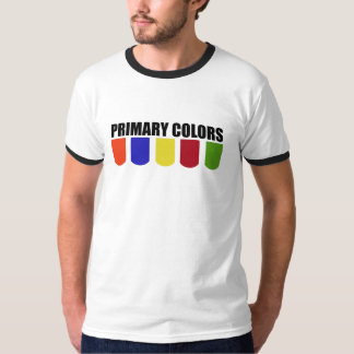 Primaire kleuren (gitaar) t-shirt
