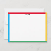 Primaire Kleuren Rand Lieve Leraar of Kind