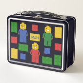 Primaire kleuren Speelgoed Bouwstenen en figuren (Voorkant)