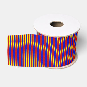 Primaire kleuren STRIPES 16-Grosgrain lint