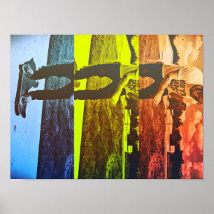 Primaire kleurentaart poster