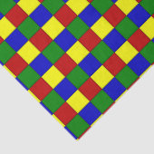 Primaire kleurstof-BEVELED-WEEKPAPIER MET QUARES-W Tissuepapier (Detail)