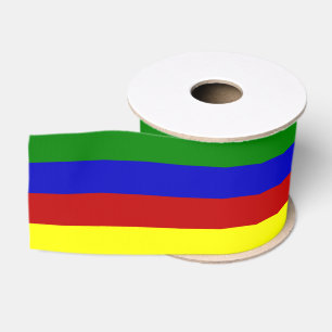 Primaire kleurstoffen FAT STRIPES-Grosgrain lint