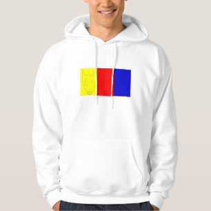 Primaire kleurterm hoodie