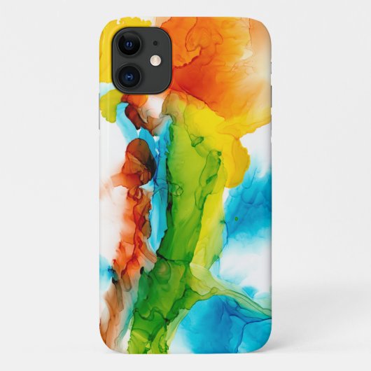Primaire plug - Waterverven Case-Mate iPhone Case (Achterkant)