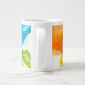 Primaire plug - Waterverven Extra Grote Beker (Achterkant)