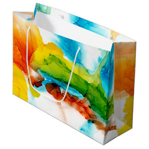 Primaire plug - Waterverven Groot Cadeauzakje