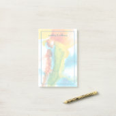 Primaire plug - Waterverven Post-it® Notes (Op bureau)