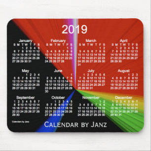 Primaire Point Calendar 2019 van Janz Muismat