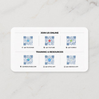 Primaire QSI-Logo - Visitekaartjes