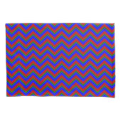 Primaire set kleuren-Chevron 08-Pillow Hoesje Kussensloop (Voorkant-Links)