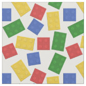 Primaire Speelgoed Bouwstenen Patroonafdrukken Stof (Close Up)