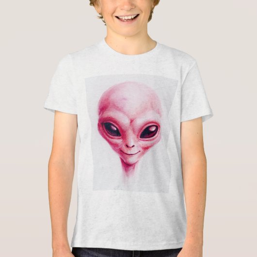 Primal Power 006 – Alien Tri-Blend Shirt (Voorkant)