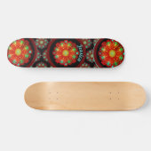 Primal Rhythms Mandala-patroon  Skateboard (Horizontaal)