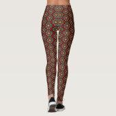 Primal Rhythms Mandala Pattern Leggings (Achterkant)
