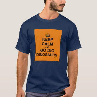 PRIMALBEASTS HOUDEN KALM EN DIG! T-shirt! Oranje T-shirt