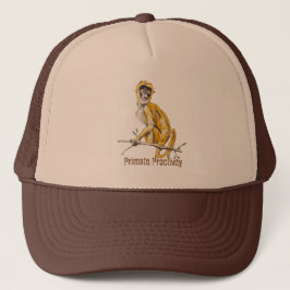 Primate Proclivity Monkey Trucker's Hat Trucker Pet