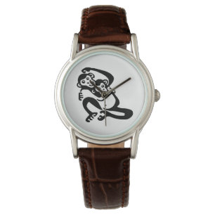 Primaten - BONOBO - Chimpansee - Wildlife - Afrika Horloge