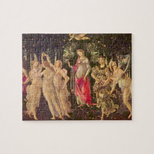 Primavera, Allegorie van de Lente door Sandro Bott Legpuzzel