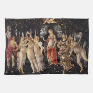Primavera, Allegorie van de Lente door Sandro Bott Theedoek