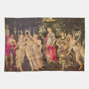 Primavera, Allegorie van de Lente door Sandro Bott Theedoek