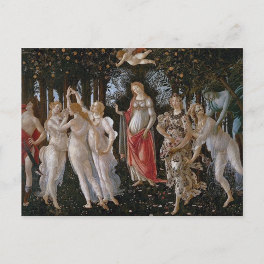 Primavera Botticelli Briefkaart (Voorkant)