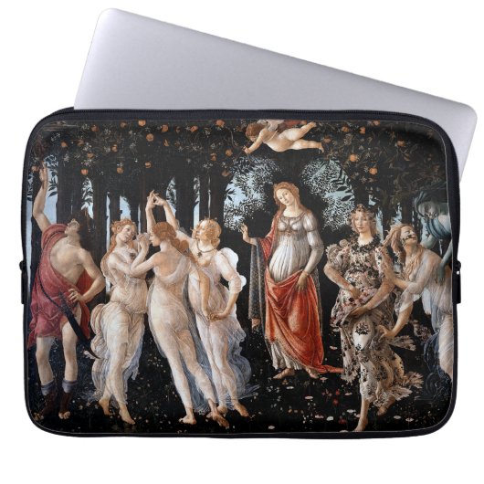 Primavera Botticelli Laptop Sleeve (Voorkant)