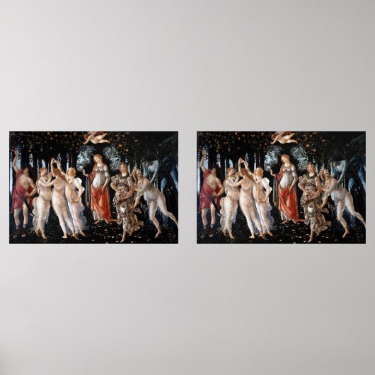 Primavera Botticelli Print Set (Voorkant)