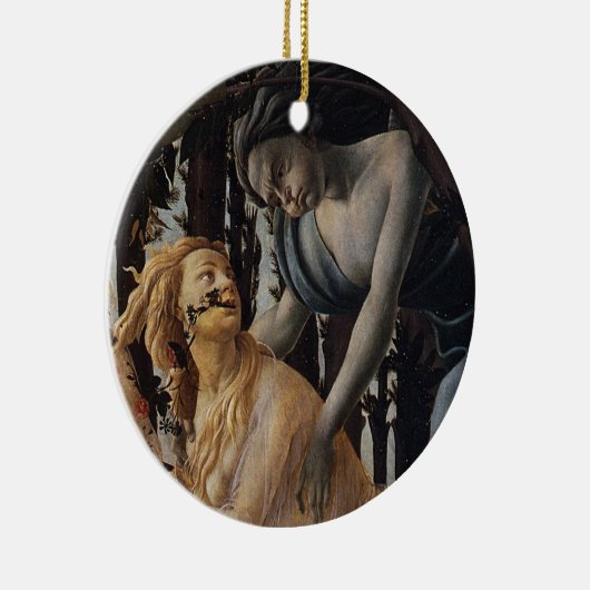 Primavera, Chloris en Zephyrus, Sandro Botticelli Keramisch Ornament (Rechts)