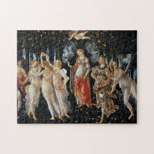Primavera, Sandro Botticelli, 1482 Legpuzzel