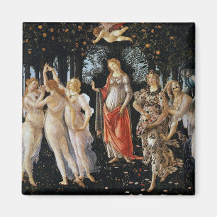 Primavera, Sandro Botticelli, 1482 Magneet