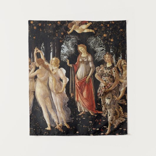 Primavera Sandro Botticelli Wandkleed (Voorkant)