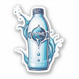 Prime hydratatie, wakker worden met een goed humeu sticker