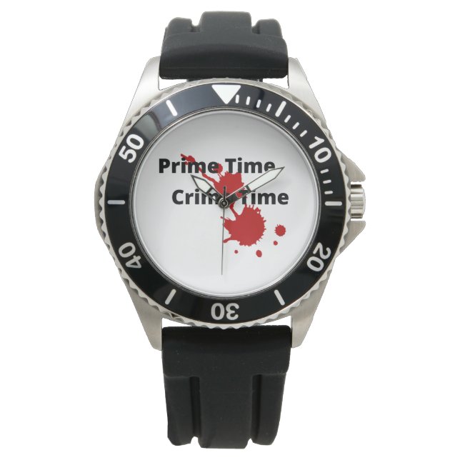 Prime Time Crime Time eWatch Horloge (Voorkant)
