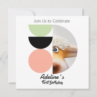 Primer cumpleaños kaart