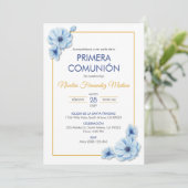 Primera Communie Schattigee Eerste Communie Kaart (Staand voorkant)