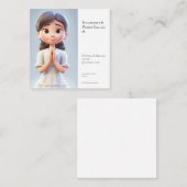 Primera Comunión Notitiekaartje (Voorkant / Achterkant)