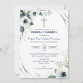 Primera Comunion Uitnodiging Eerste Heilige Commun (Voorkant)