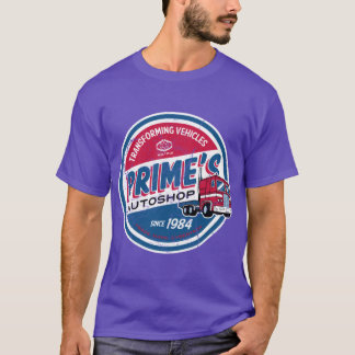 Primes Autoshop Vintage Vervallen Stijl Garage fa T-shirt