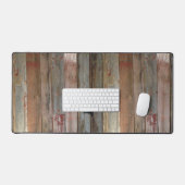 primitief boerderijhout western bureaumat (Keyboard & Muis)