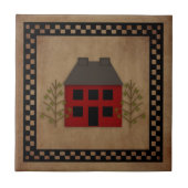 Primitief House Tile Tegeltje (Voorkant)