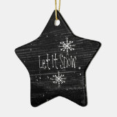 Primitief laat het Ornament sneeuwen (Links)