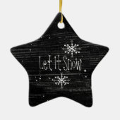 Primitief laat het Ornament sneeuwen (Achterkant)